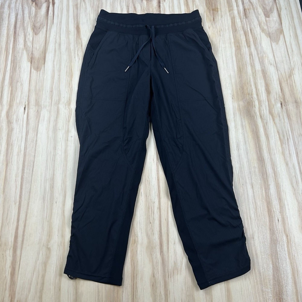 Lululemon Dance Studio Crop 25" Women's Black Pants Size 6 W6AVQS